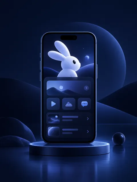 兔子先生APP界面示意